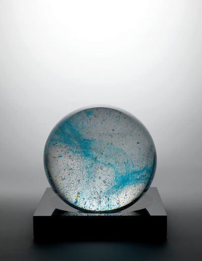 Bruno Romanelli, Cast glass sculpture